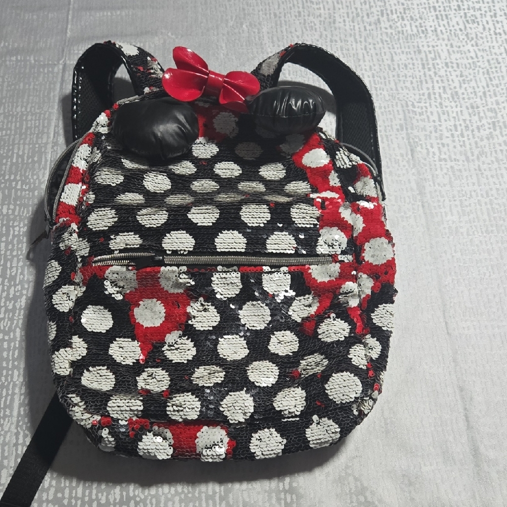 Disney Backpack Bag - Minnie Mouse Sequined Color Change